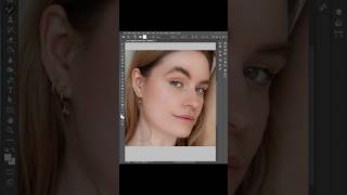 Remove skin blemishes in photoshop Tutorial shortvideo youtubeshorts photoshop [upl. by Cirtap]