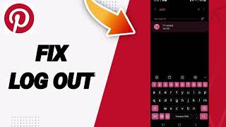 How To Fix Log Out On Pinterest App [upl. by Amlas]