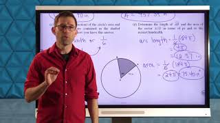 Common Core GeometryUnit 10Lesson 5Sectors of Circles [upl. by Guyon]