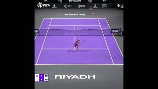 Elena Rybakina vs Qinwen Zheng  WTA Final Riyadh elenarybakina wtafinalsriyadh [upl. by Kamp924]