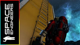 Climbable Ladder Mod  Space Engineers [upl. by Elsilrac]