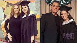 LOOK Almira Muhlach and Bong Alvarez are proud parents on daughter Illa’s graduation Pinoy Trend [upl. by Ecyoj70]