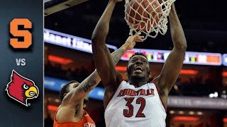 Syracuse vs Louisville Basketball Highlights 201516 [upl. by Atsiuqal]