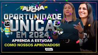 Concurso PRF 2024  Aprenda a estudar com aprovados  AlfaCon [upl. by Dorita402]