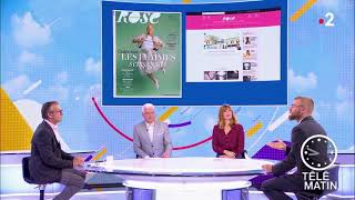 Rose n°15 dans la revue de presse de Télématin sur France 2 [upl. by Anton]