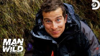 Bear Grylls Essential Survival Tips in New Zealand  Man Vs Wild  Discovery [upl. by Dolly341]