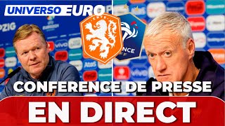 NETHERLANDS  FRANCE  CONFERENCE DE PRESSE en direct  Koeman Deschamps  LIVE EURO 2024 [upl. by Iror]