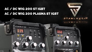 STAHLWERK Videoanleitung  AC DC WIG 200 amp PLASMA ST IGBT  ZusammenbauProbeschweißenErklärung [upl. by Dillon949]