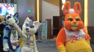 Megaplex 2024 Fursuit Parade [upl. by Pestana308]