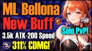 ML Bellona NEW Buff is BROKEN God Tier Build [upl. by Aelat196]