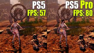 Stellar Blade on PS5 vs PS5 Pro  Loading Graphics Resolution and FPS Test [upl. by Kamilah]