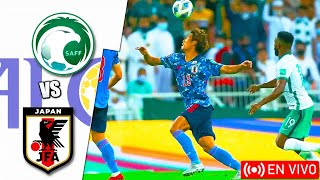 Arabia Saudi vs Japón en vivo  Clasificación Mundial Asia [upl. by Medorra392]