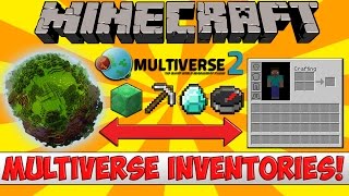 Minecraft Bukkit Plugin  Multiverse Inventories  Tutorial [upl. by Nilhtac323]