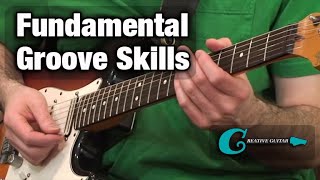 RHYTHM GUITAR Fundamental Groove Skills [upl. by Aenit]