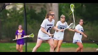 Womens Lacrosse Amherst vs Williams Highlights 41523 [upl. by Nanam]