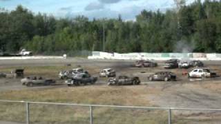 Demo Derby At the miramichi Speedway [upl. by Walli]