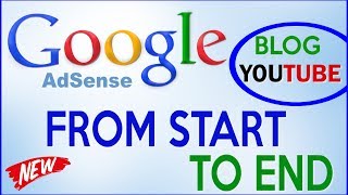 ADSENSE TUTORIAL  How To Setup Google Adsense  Make Money With BLOG amp YouTube STEP BY STEP [upl. by Chadwick]