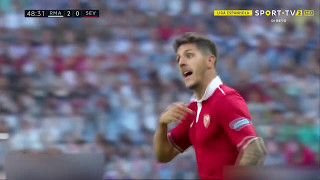 Real Madrid 2 1 Sevilla Jovetic GOAL 49 [upl. by Ilil]