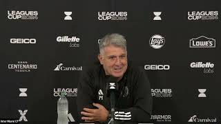 MESSI e Inter Miami Tata Martino habla de la POTENCIA del rival a cara de jugar vs Tigres UANL [upl. by Annaeg]