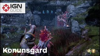 God of War  KonunsgardHail to the King Walkthrough  Part 2 [upl. by Steinke]