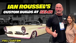 Exploring his Insane Custom Cars with Ian Roussel at SEMA 2023 [upl. by Terhune]