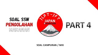 SOAL SSW PENGOLAHAN MAKANAN MIX PART 4 [upl. by Udenihc]