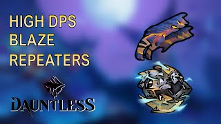 OP BLAZE REPEATER BUILD  Build showcase  Dauntless 2024 [upl. by Ardnasyl]