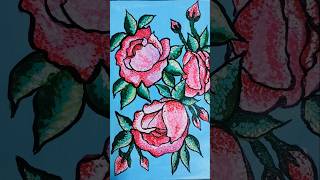 pointillismartpointillism flower 🌺🌹🌸artgraphicdesign art shortvideo youtubeshorts [upl. by Wheeler]