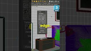 Complex Patterns in SECONDS Easy Bricks and Tiles in 3ds Max 3dvisualization 3dmodeling 3dsmax [upl. by Hploda]