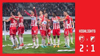 Crvena zvezda  Vojvodina 21 highlights [upl. by Napas]