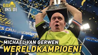 Het was een NERVEUZE finale  DARTS INSIDE [upl. by Akcirederf71]