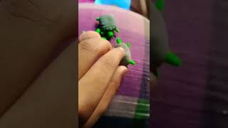 Clay art turtle🐢 viralshort shorts fypシ゚ clayart [upl. by Ylram]