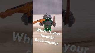 Domesticated Rock monsters🪨 lego monster minifigure powerminers [upl. by Rhpotsirhc]