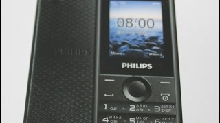 Philips Xenium E103 [upl. by Enajiram]