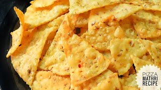 Mathri Recipe Pizza Mathri Recipe in Hindi  Diwali Special Snacks Recipe  How to make Mathri [upl. by Anneliese]