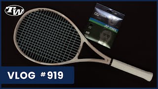 New tennis RACQUETS are here Yonex VCORE Sand Beige amp Volkl Vostra V10 V5  VLOG 919 [upl. by Nylrem]