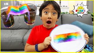 DIY Rainbow Science Experiments with 1hr activities for kids to do at home [upl. by Nodgnal]