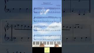 🎹 Leopold Mozart Menuett in F No 6 notenbuch für nannerl piano classicalpiano shorts music [upl. by Temple608]