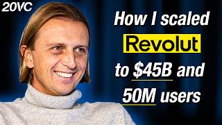 Nik Storonsky Revolut Founder What Revolut Needs to Do to Hit 100BN Valuation  E1233 [upl. by Ntsud408]