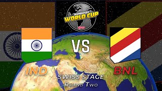 MKWC 2023 India v Benelux  Mario Kart Wii World Cup 2023 Swiss Stage Round 2 [upl. by Garvy340]