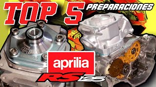 PREPARACIONES para APRILIA RS 125  2T RACING [upl. by Ahsikyw]