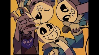 Comedy Hour Sans  Undertale Comic Dub comic by potoobrigham [upl. by Honora151]