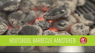 Houtskool barbecue aansteken Nederlands [upl. by Allwein552]