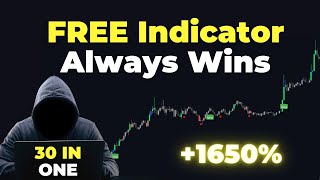 30 INDICATORS in ONE  FREE Indicator on TradingView Gives PERFECT Signals [upl. by Amandie]