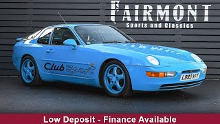 1993 Porsche 968 Club Sport  Fairmont Sports and Classics [upl. by Arihaj]