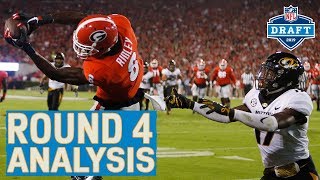 Round 4 Player Highlights amp Pick Analysis  2019 NFL Draft [upl. by Starobin701]