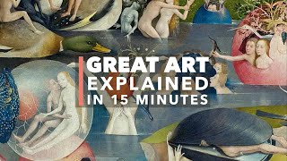 Hieronymus Bosch The Garden of Earthly Delights Part Two Great Art Explained [upl. by Annaeel754]