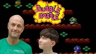 Neue Spiele Bubble Bobble für das Atari 7800 im VaterSohnReview  Homebrew 2024 [upl. by Noraha777]