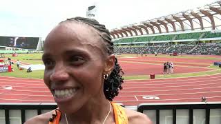 Beatrice Chebet Womens 10000m 1st Place Eugene Diamond League Nike Prefontaine Classic 2024 [upl. by Joann]