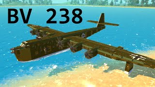 Blohm amp Voss BV 238 Showcase  Scrap Mechanic [upl. by Magda135]